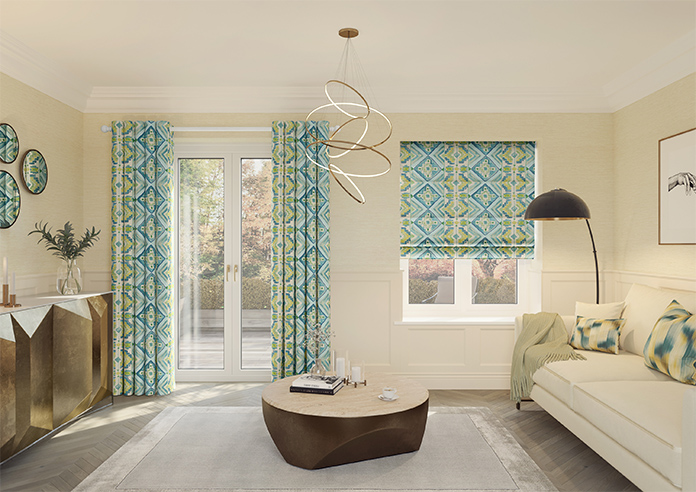 Explorer, Inca - Twist&Fit Roman Blind - Image 8